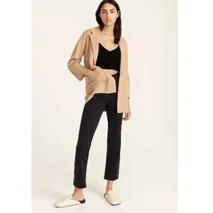 J.Crew Sophie Open Front Camel/Tan Sweater Blazer Cardigan Women’s S